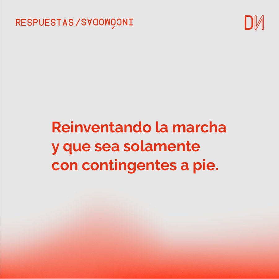 Martes de #RespuestasIncómodas

La semana pasada lanzamos esta pregunta:

¿Cómo evitamos que la marcha LGBTQIA+ se convierta en un desfile de marketing?

#SomosDisidentas #LGBTIQA