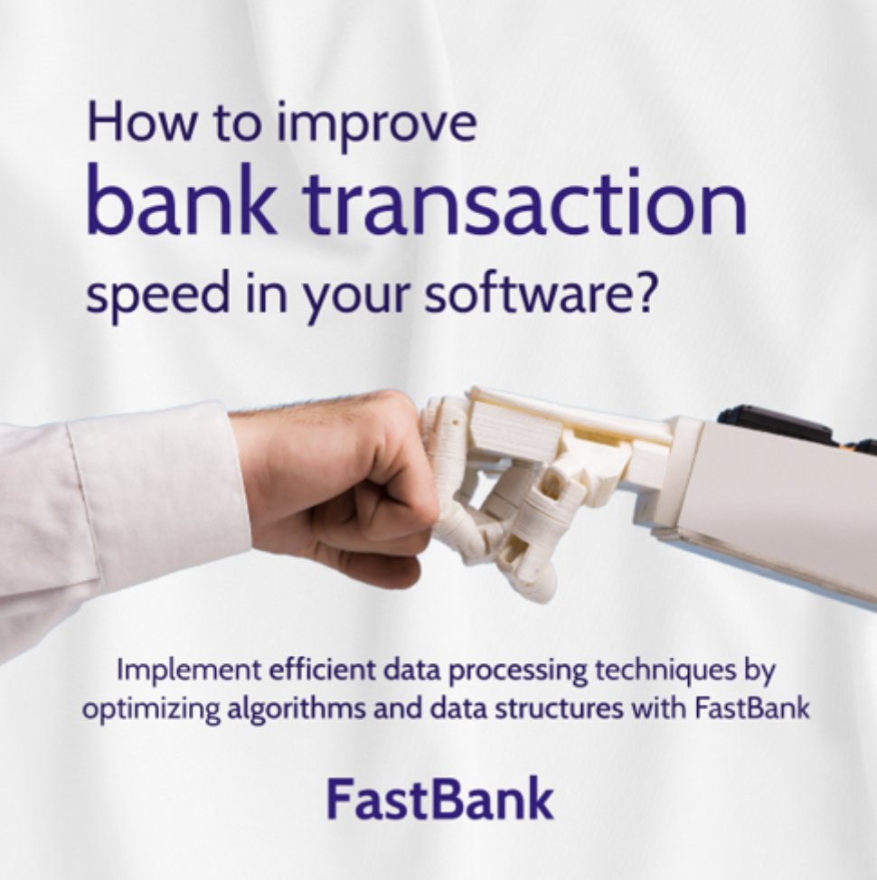 FastBank_io's tweet image. FastBank ensures lightning-fast transaction speeds for seamless financial operations. Discover the power of efficiency today! 💳💨 #FastBank #TransactionSpeed #EfficientProcessing