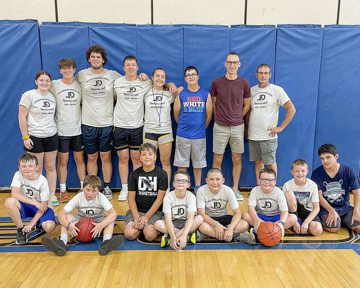 The <a href="/ld2hoops/">Laycee Drake</a> camp in Deposit was a success! Kudos to <a href="/layceedrake2/">Laycee Drake</a> &amp; her staff for putting on camps in Deposit &amp; Delhi this summer. Don’t worry the girls session was in the afternoon!