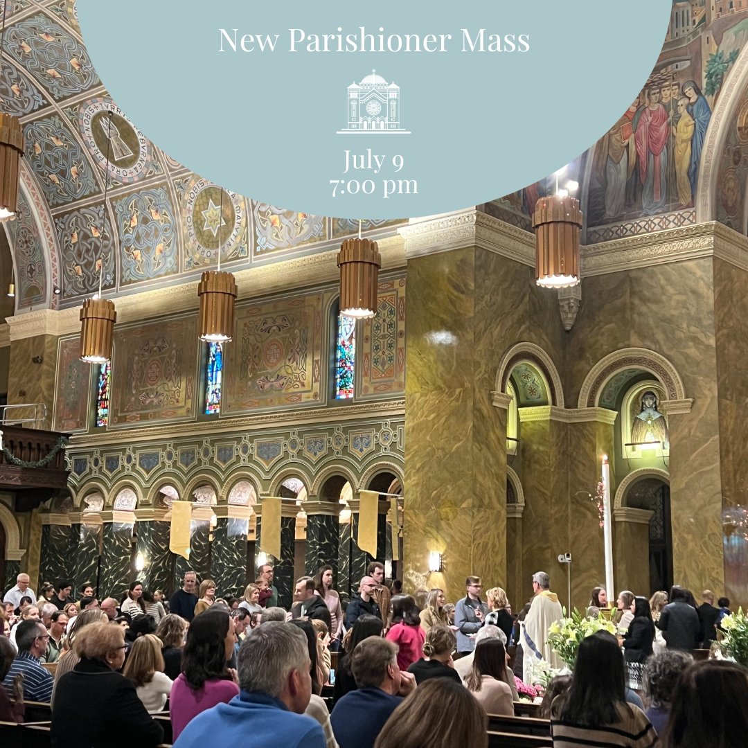 StClement's tweet photo. Sunday, July 9 at 7:00 p.m. is our next New Parishioner Mass!  Register  at https://t.co/vCUD7LfxW9 so we can connect with you. #saintclementparish #anchoredincommunity #anchoredinfaith #saturdaymass #welcomehome #newparishionermass #newparishioner #callingallnewparishioners https://t.co/3gSYCSNTsK