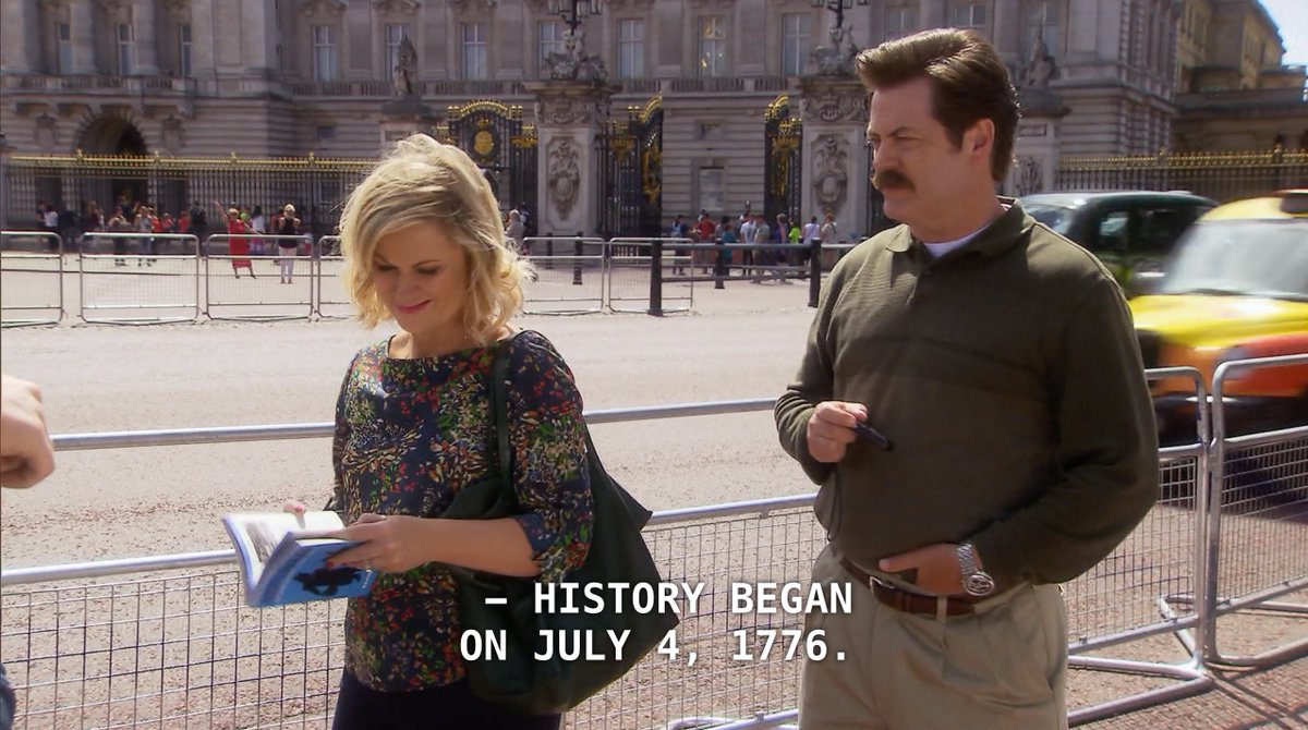 out of context parks and rec tweet media