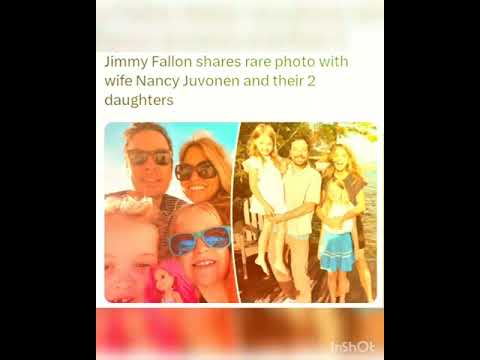 Jimmy Fallon shares rare photo with wife Nancy Juvonen and their 2 daughters - https://t.co/nXFMK7vwol https://t.co/ATGX0FKfr8