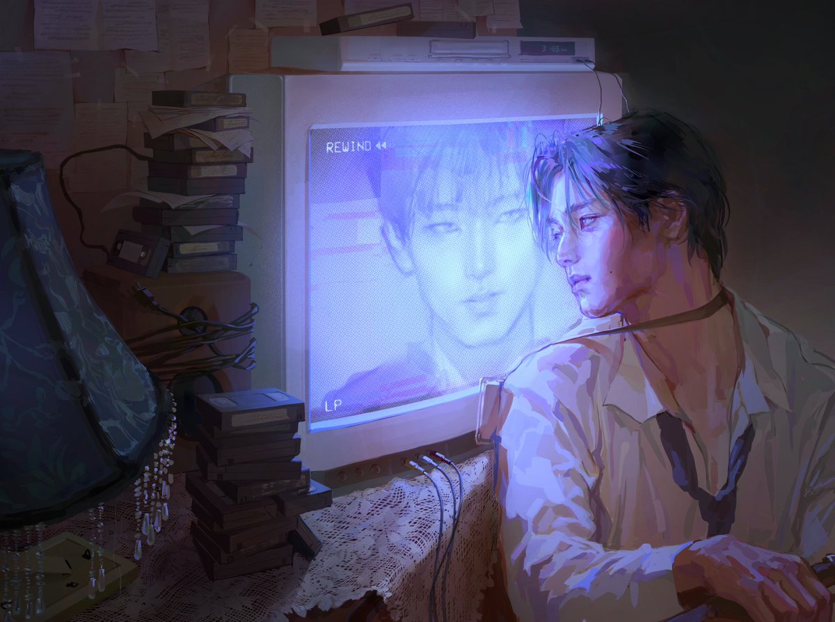 #minwon 

画的不像所以加tag，kmg被jww狠狠欺骗感情的一个脑洞