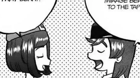 they're somehow on vastly different yet also the same wavelengths 