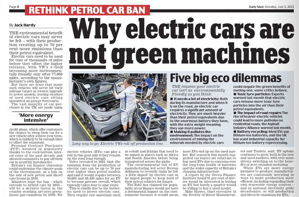 Hoe groen zijn elektrische autos?