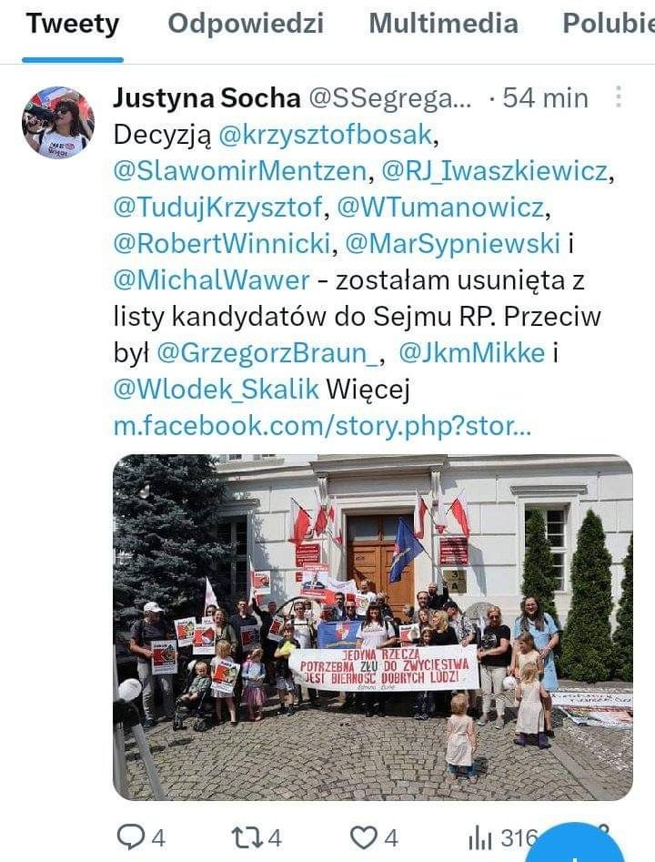 sgszewczyk's tweet photo. Trzeba pogratulować Konfederacji dobrej decyzji. https://t.co/mp6DASrVDO