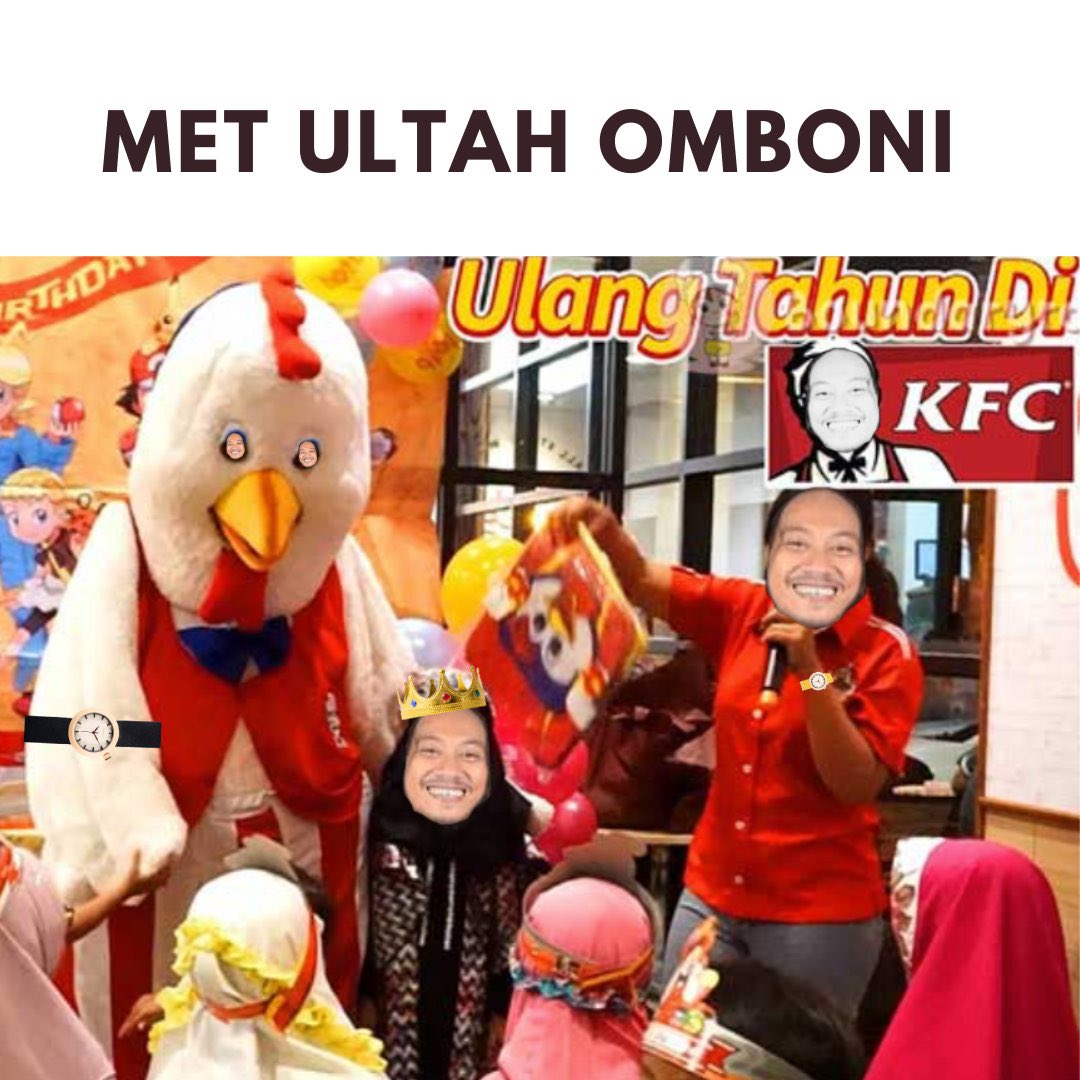 eboniwatch's tweet photo. 🥳GIVEAWAY HBD OM BONI &amp; DEK SAN🥳

- Follow @eboniwatch , RT &amp; Like
- Bikin pantun bebaas menarik, dan mention Om Boni @AfidhaFA ya! Kasih wish hbd juga boleh😋

Ebmin bakal pilih 2 pemenang deh xob!! Jamnya apa? Rahasia, hanya om boni yang tau 😉 good luck!!! https://t.co/YqTfAcSn0k