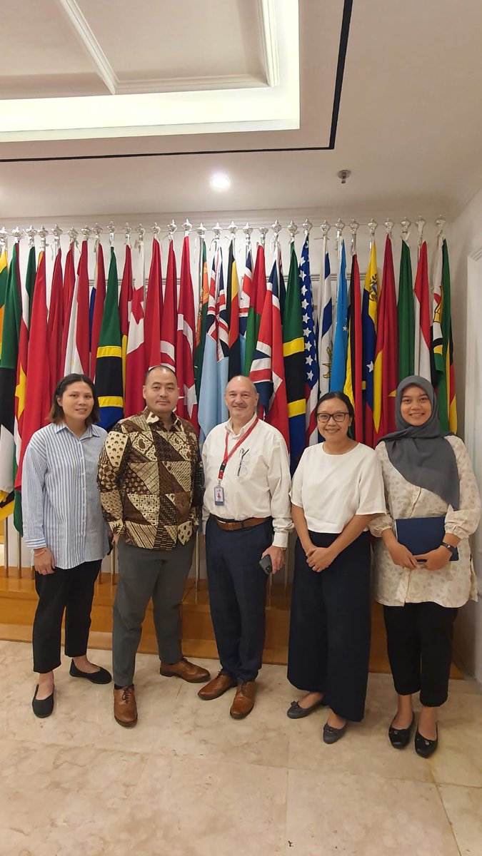 BritCham_ID's tweet photo. We had a one on one meeting with the Ministry of Foreign Affairs on the upcoming ASEAN-Indo Pacific Forum 2023 (AIPF)!
Please kindly note that register for the forum is now open for BritCham Indonesia's Members!
#britchamid #aipf https://t.co/VrNrpOb3tG
