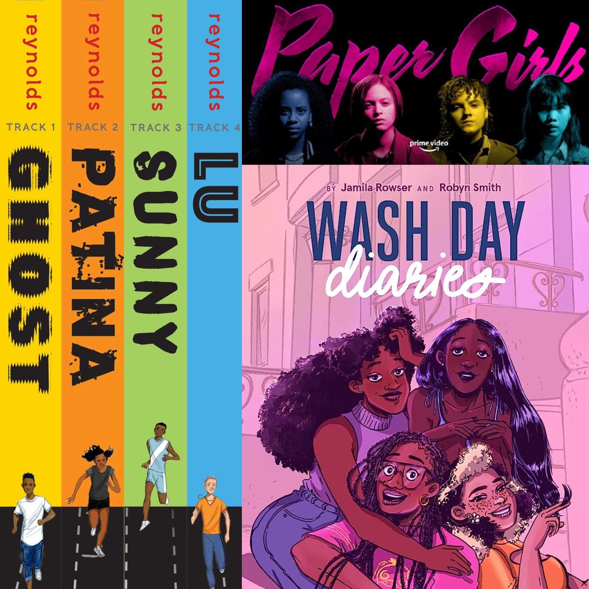 MsAvocado's tweet photo. @PhilEchols some young adult lit and comics to add to the mix! https://t.co/IOZJ7OxwnJ