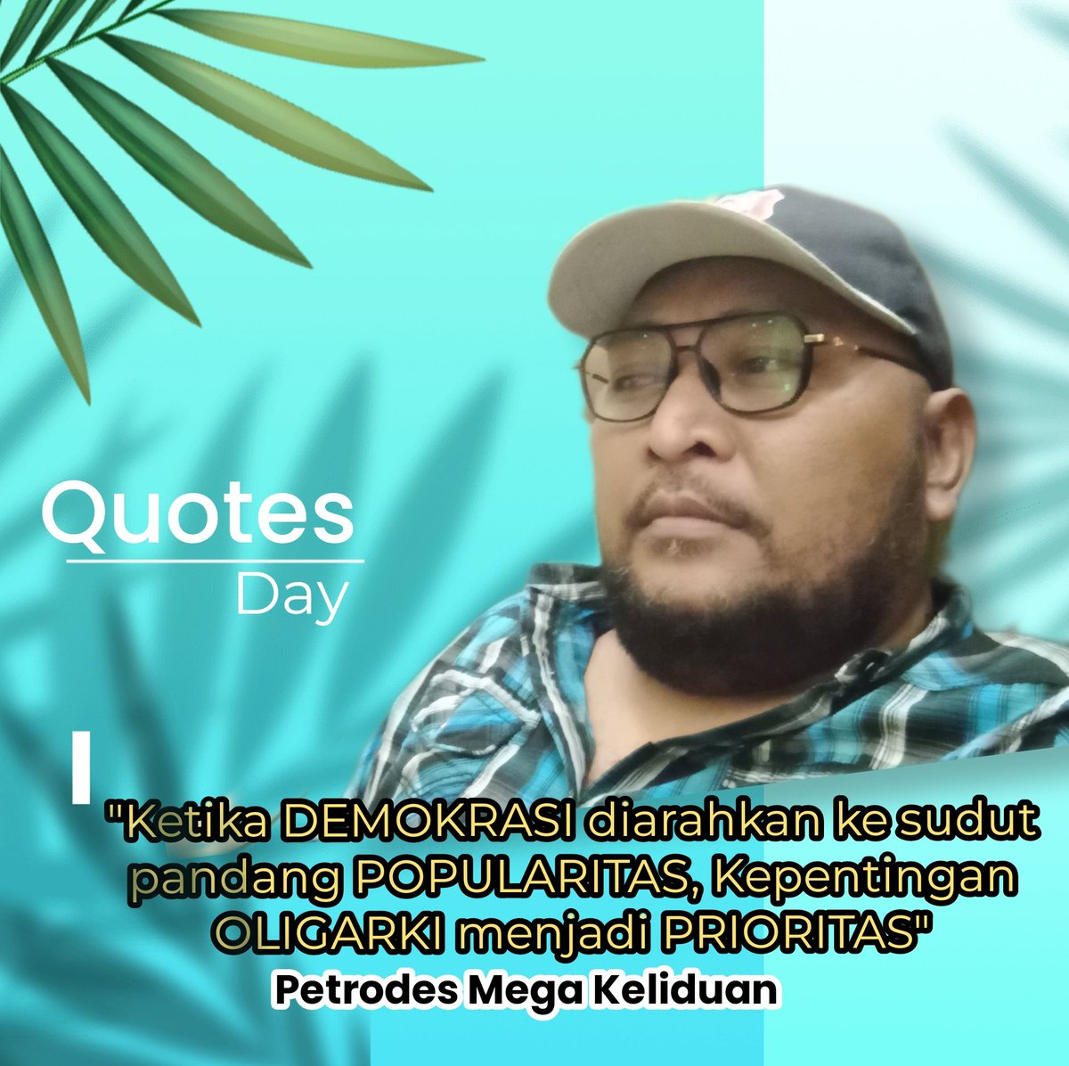 Ketika demokrasi kita diarahkan ke sudut pandang popularitas, bagi sy ini malah suatu kemunduran dan mengarah kepada pendidikan politik demokrasi yang sesat bagi rakyat Indonesia...!!!
Gedung DPR Itu bukan dapur rekaman, atau panggung sandiwara juga sarana olahraga.