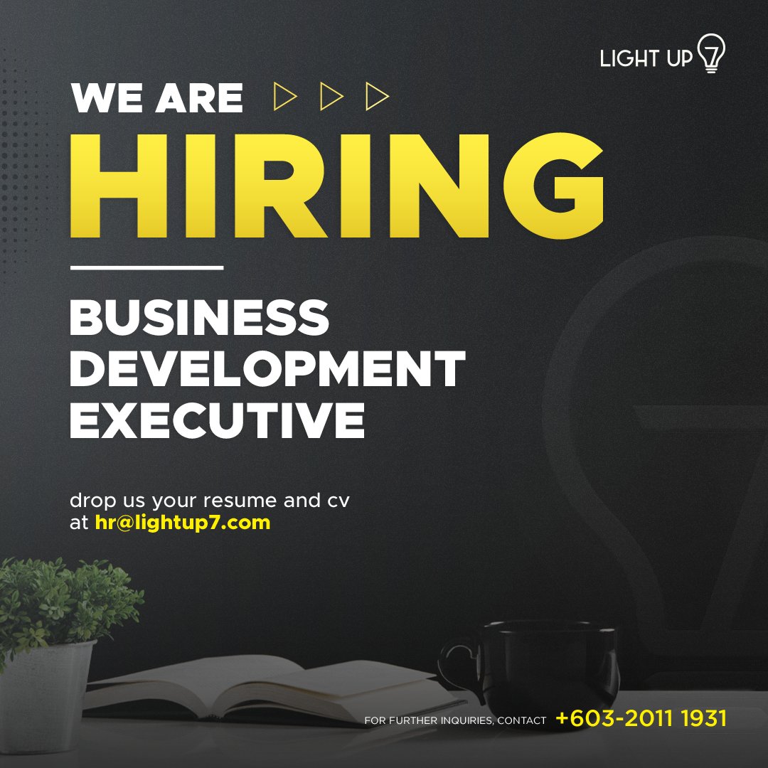 lightupseven's tweet photo. Got a flair for business growth or event planning and execution? 📈 Then you and your strategic mindset are something we’re looking for! 😉

Apply now and get ready to soar to greater heights! 🚀 #linkinbio
.
#lightup7 #sevenue #agency #digitalmarketing #hiring https://t.co/hBloCRNwho