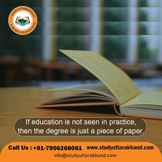 study_uk2022's tweet photo. If education is not seen in practice, then the degree is just a piece of paper.

For more:-
📲 +91-9720970289
🌐 Visit:- https://t.co/b9p9Hj5zcA
📩 info@studyuttarakhand.com
#educationconsultant #education #highereducation #training #careercounseling #studyuttarakhand https://t.co/rBk8ZZeVA0