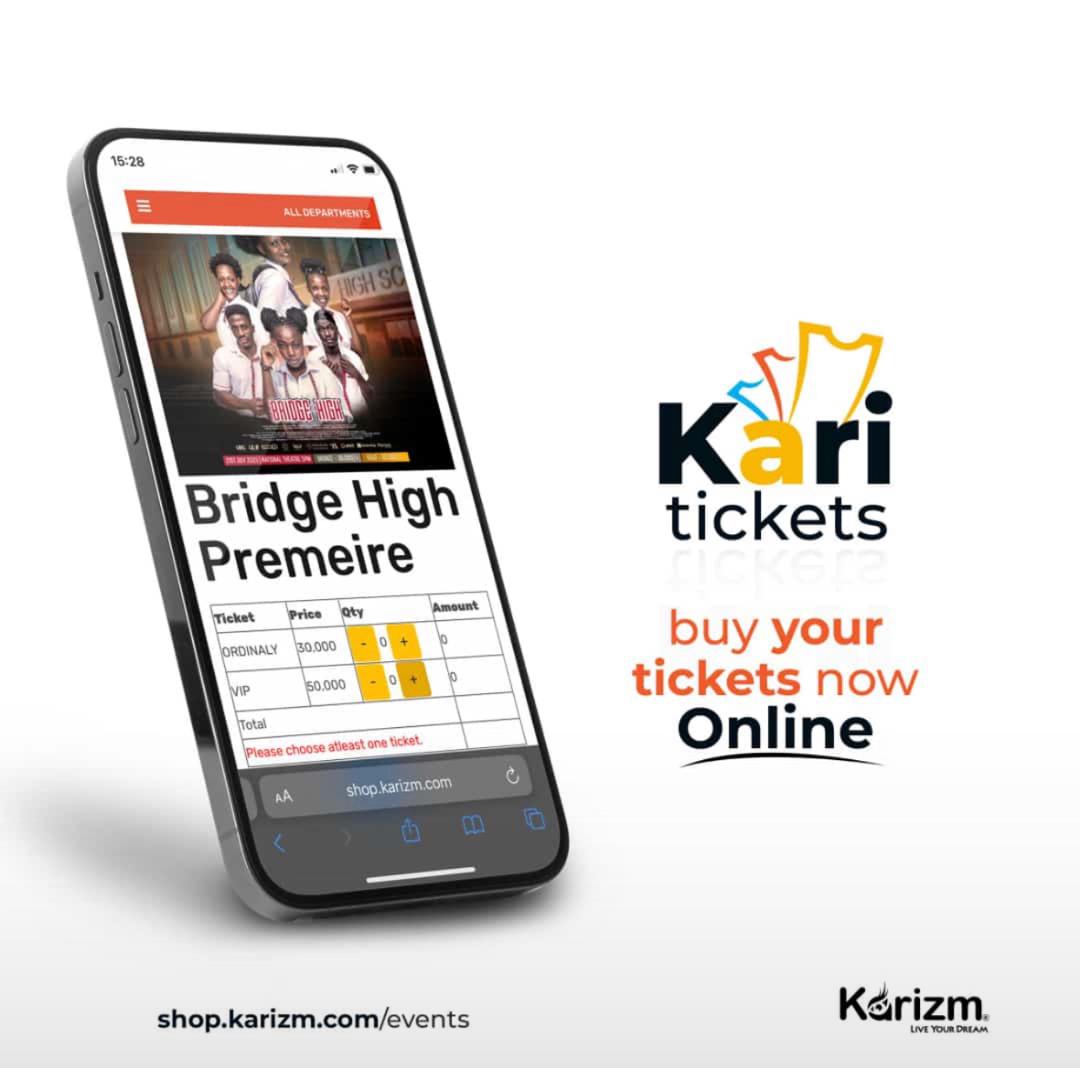bridgehighug's tweet photo. We are going digital. Yes

Get your ticket for the premiere by just clicking on 
https://t.co/UFcZt1iMl0

Ticket price:
Bronze: 30,000/=
Gold: 50,000/=

Date: 21st July
Venue: @UNCC_UG

#bridgehigh #moviepremier https://t.co/EwYbWFnX8F