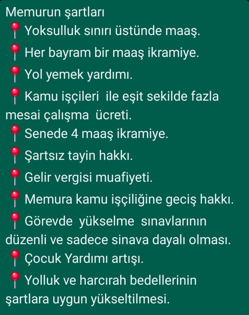 Günaydın dostlar 

#Memurlara34binTL