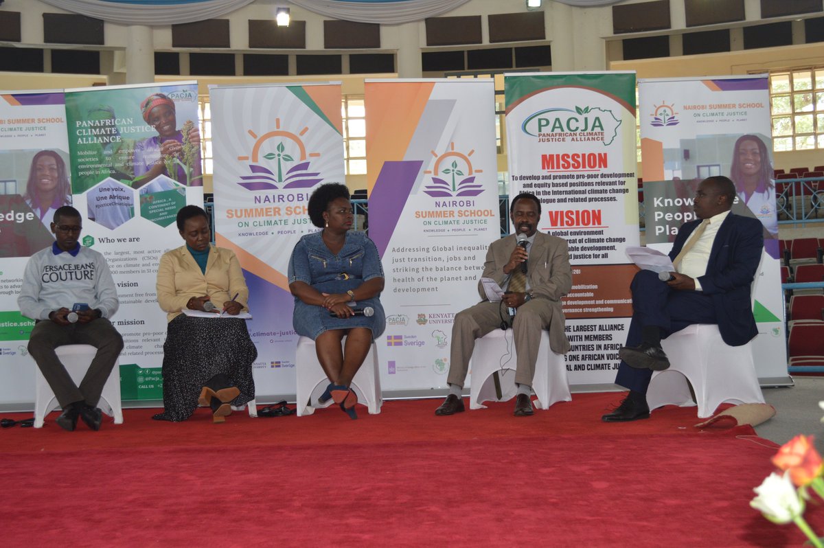 PACJA1's tweet photo. Hon. Mohamed highlights untapped opportunities in Africa: human capital & renewable energy like geothermal, wind, and solar power. Let's harness these for a greener future! ๐ #ClimateAction #NSSCJ3 #Connecting4Justice #Ideas4Change https://t.co/0bJsK66THB
