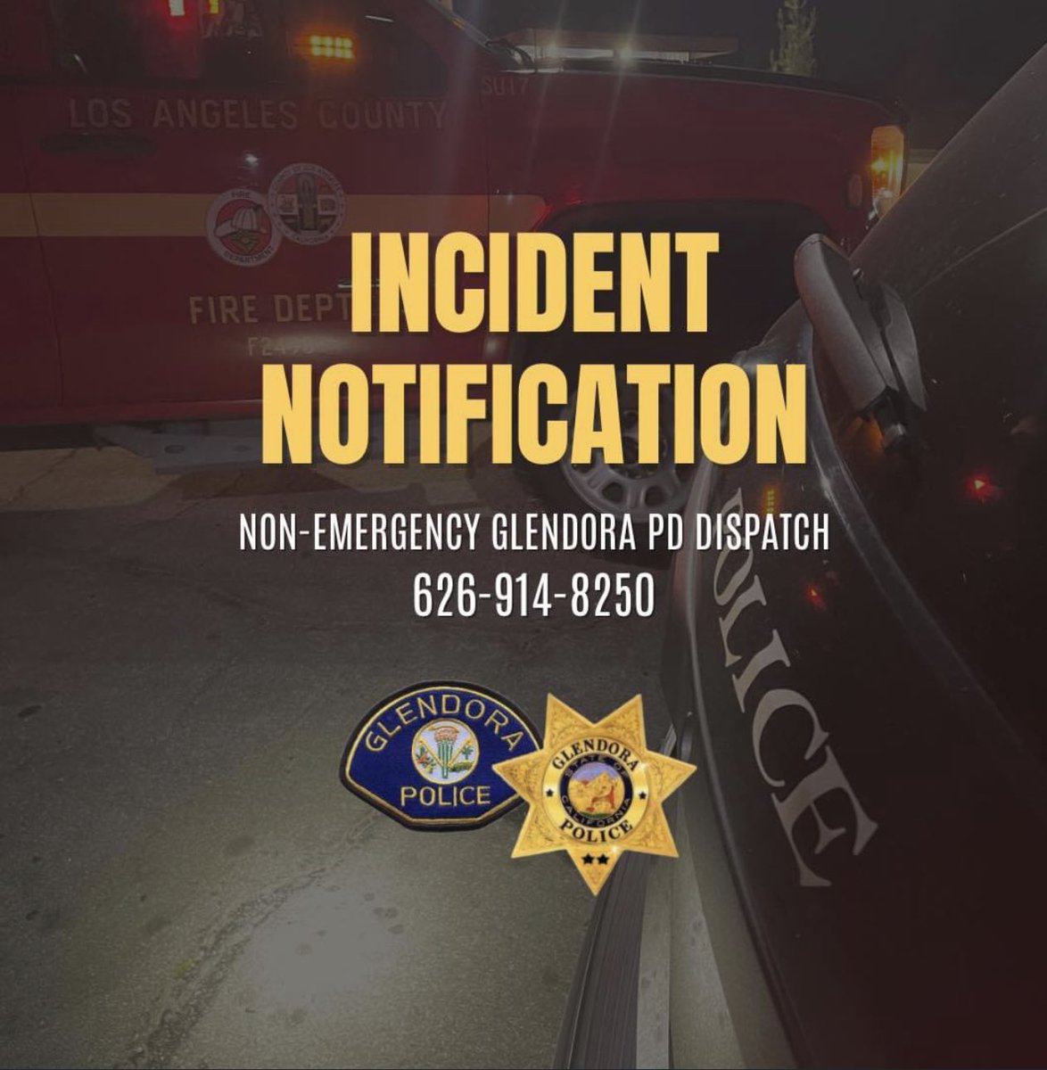 City of Glendora tweet media