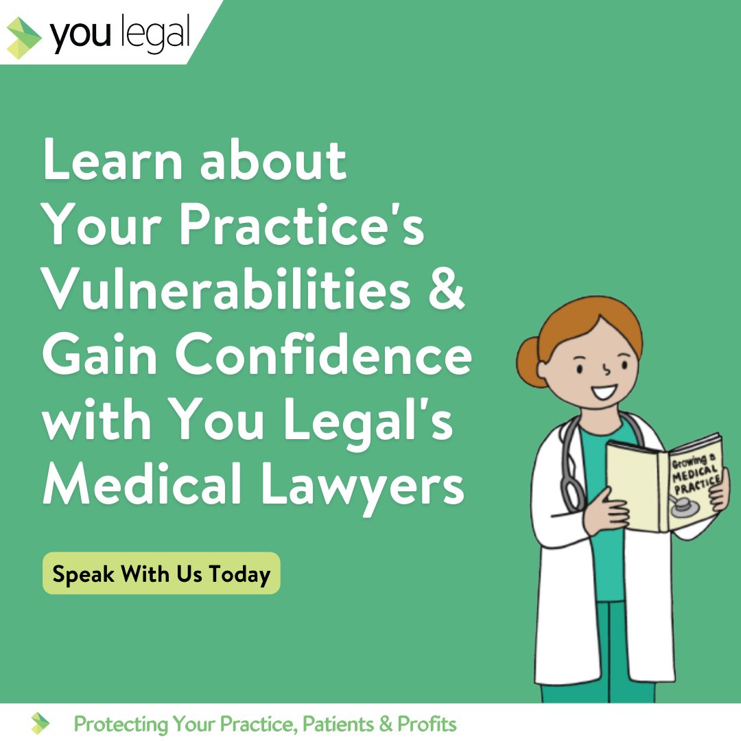 You_Legal's tweet photo. Understanding vulnerabilities is the first step towards protecting your medical practice.

You Legal's medical lawyers are here to guide you every step of the way.
 
Speak with us to know more:
https://t.co/PCKYcULdoW https://t.co/YvxqkewjkG