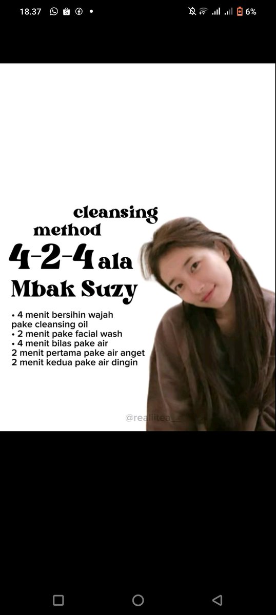 jasuke31524724's tweet photo. tips nih 
biar muka lu mirip mbak suzy WKWKWWKWK https://t.co/zjADqOaTY6
