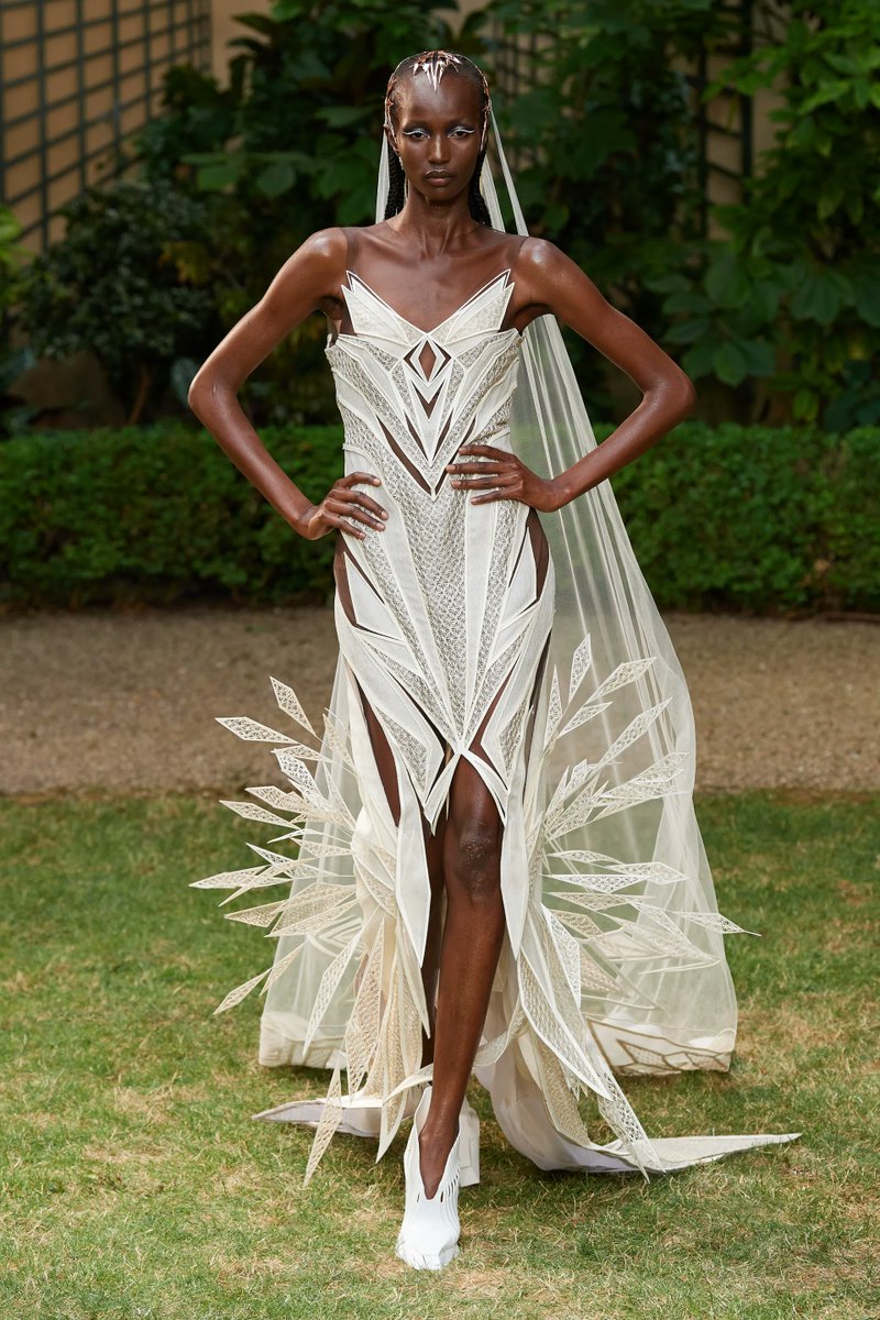 sadaboutchiffon's tweet photo. IRIS VAN HERPEN FALL 2023 COUTURE COLLECTION [1/4]. https://t.co/X3mAfVjRhz