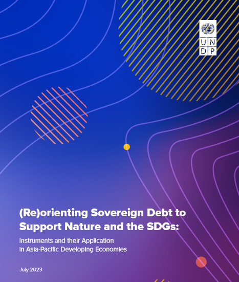 Radlal22's tweet photo. Interesting new report out. (Re)orienting Sovereign Debt to Support Nature and the SDGs: Instruments and their Application in Asia-Pacific  Developing Economies July 3, 2023 @UNDPasiapac @marcosathias @tombeloe   @fibke   @CFN_UNDP https://t.co/SYnt5FMrhY