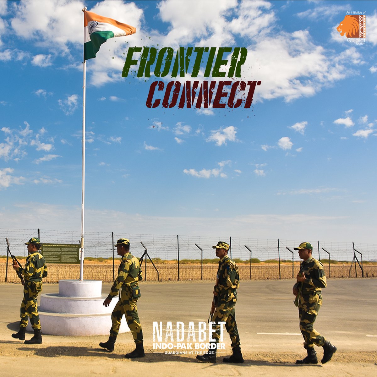VisitNadabet's tweet image. Saluting the guardians of our borders who tirelessly protect our nation. Their valour inspires us all!

#borderview #borderline #Jawans #jawanservices #visitnadabet #IndoPakBorder #NadabetBorder #Gujarat #gujarattourism #exploregujarat #incredibleindia