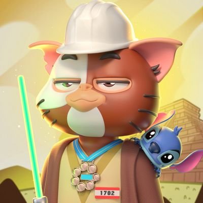 jedigizmo17's tweet photo. @Noots_NFT @joepegsnft This custom @HoboCatsNFT totally represents me. My DeFi persona is represented with Gizmo as a Jedi. And I'm represented with these traits: Located in Mexico (piramyd), Structural Engineer (helmet), Runner (Bib and medal of the 6 marathon majors. Stitch (my marriage's pet) ❤️❤️ https://t.co/UyY0bTtGsX
