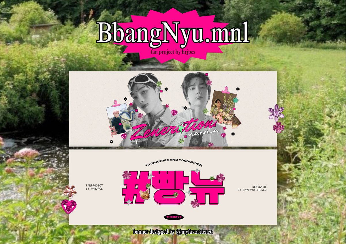 keonpc's tweet photo. #bbangnyu, my soulmates ♥︎

a fan support for #뉴 &amp; #영훈 ✧˚ ༘ 
⋆ 1:1 — limited qty !
⋆ mbf ( optional ) rt &amp; like
⋆ time &amp; loc to be announced

♡ ྀ #ZENERATION_MNL
∗ banner designed by @myfavoriteneo https://t.co/nMeCSY1Vmo