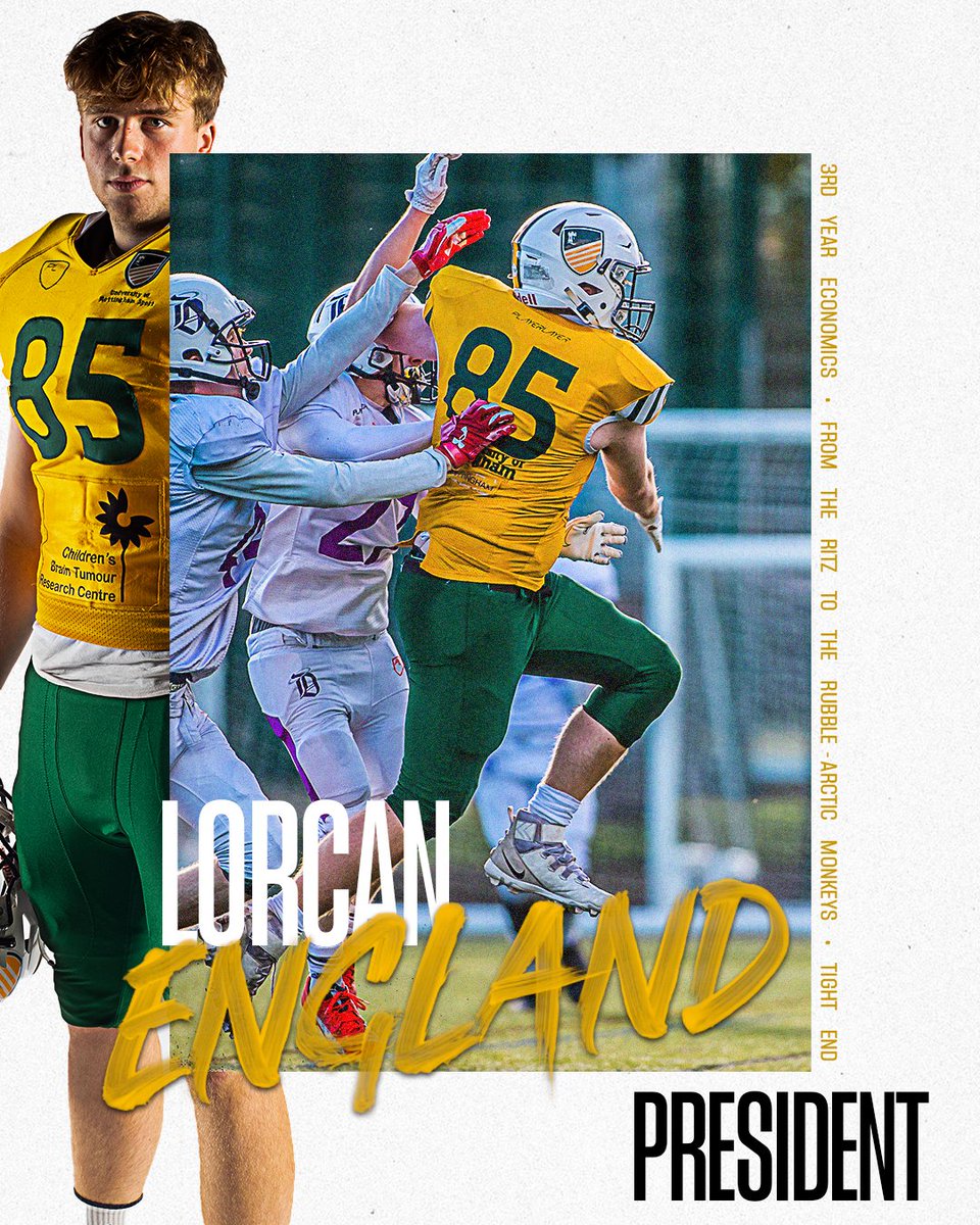 UoNAF's tweet photo. Committee 23/24 ⭐| Starting off our Committee Announcements, we have our new President Lorcan, who had a successful year as the club’s Social Sec last year.
#GreenAndGold #WeAreUoN #BleedGreen #RollGold #NextOneWins #Notts https://t.co/HmGovcbXU0