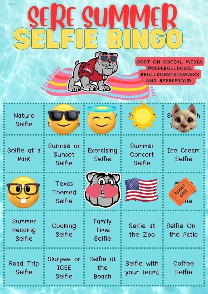 _misskkennedy's tweet photo. Happy 4th! 🇺🇸 @SEREbulldogs #bulldogs4kindness #SEREproud https://t.co/KGY1RKNW3S