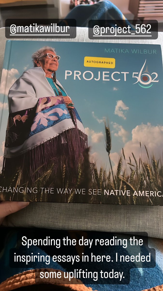 TheBravenMaven's tweet image. Spending the day reading the wonderful essays in here. I needed some uplifting today. @matikawilbur @Project_562 #indigenous #project562 #youareonnativeland