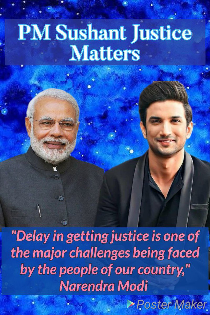 esther_joseph13's tweet photo. MODI HAI TO MUMKIN HAI❗️

We SSRians Still Trust In YOU! 

We Believe Even You Know Sushant Singh Rajput Was Mürderèd. 

We Don’t Understnd Why There Is Delay In This Case From @CBIHeadquarters @Copsview 

We Request @PMOIndia To Intervene And Give Justice To Sushant & Us. 

‘Modiji Ensure Justice To SSR’ Please @narendramodi 

Thanking You

Proud SSRian 🙏🏻 

@rashtrapatibhvn