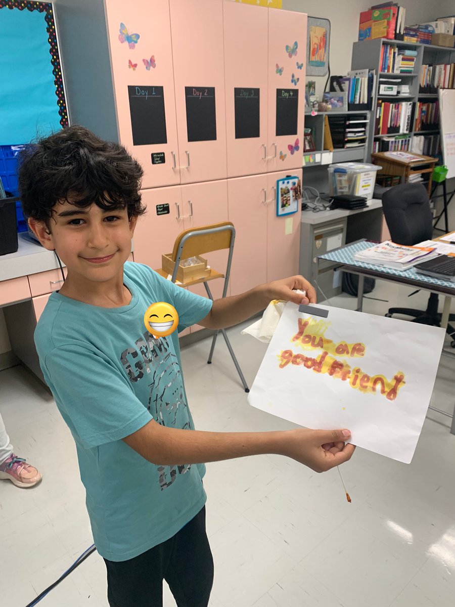 Ms_Moore_'s tweet image. Started #CampWonder today with a fun STEAM activity! 🍋 Our campers enjoyed sharing their secret messages with some new friends. #GECDSBSLP2023 @gecdsbpro @MrsTDugan @ClaraHowitt