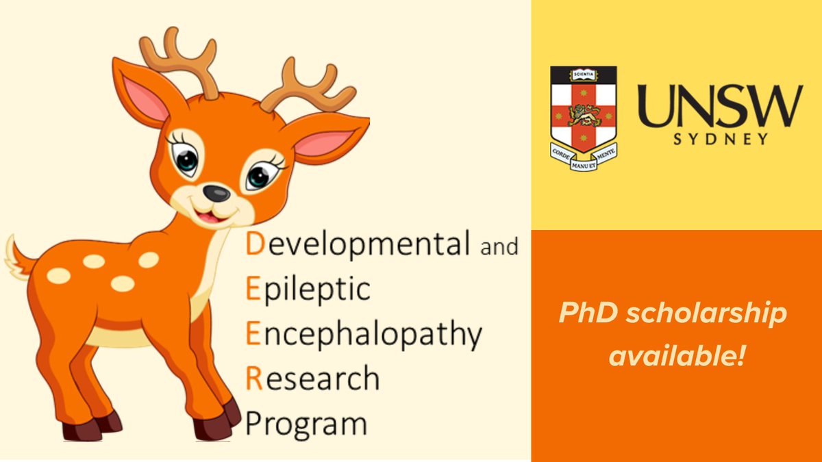 PhD opportunity @UNSW! Support families of children with severe epilepsies in Australia -Location: Sydney or Melbourne -Employment: 3 years full-time -Scholarship: AUD$35,000 for the first year Find out more👉unsw.edu.au/research/hdr/o… @ChildUnLTD @CEwakefield @ingridscheffer