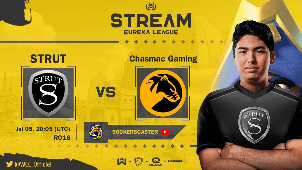 Miercoles con segundo directo
22.00 CET ⏰️ 16.00 EST 👇
youtube.com/live/qFd5G4dtQ…

#eurekaleague
Round 16

Casteo de un Servidor
🗣️🎙️ <a href="/Sockers_/">Sockers SU</a>

➡️ @STRUTesportsCoC VS @rpg_cmg

RT🔄