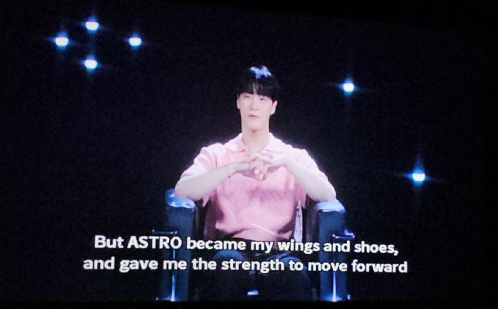 “But ASTRO became my wings and shoes, and gave me the strength to move forward.”

Moonbin, thank you for being part of Astro and being with us 💜