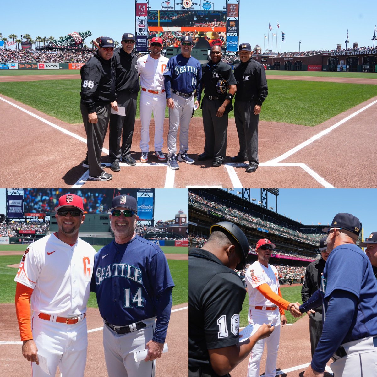 MannyActa14's tweet photo. What a day! Excelente día! Muy orgulloso de mi sobrino @PedroG0312 😎 @Mariners @SFGiants https://t.co/ugGFL3ogfD