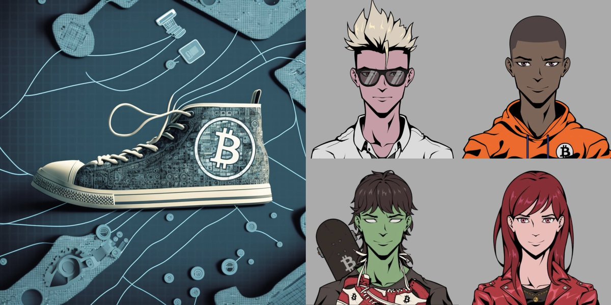 Bitcoin Sneakers 👟 tweet media