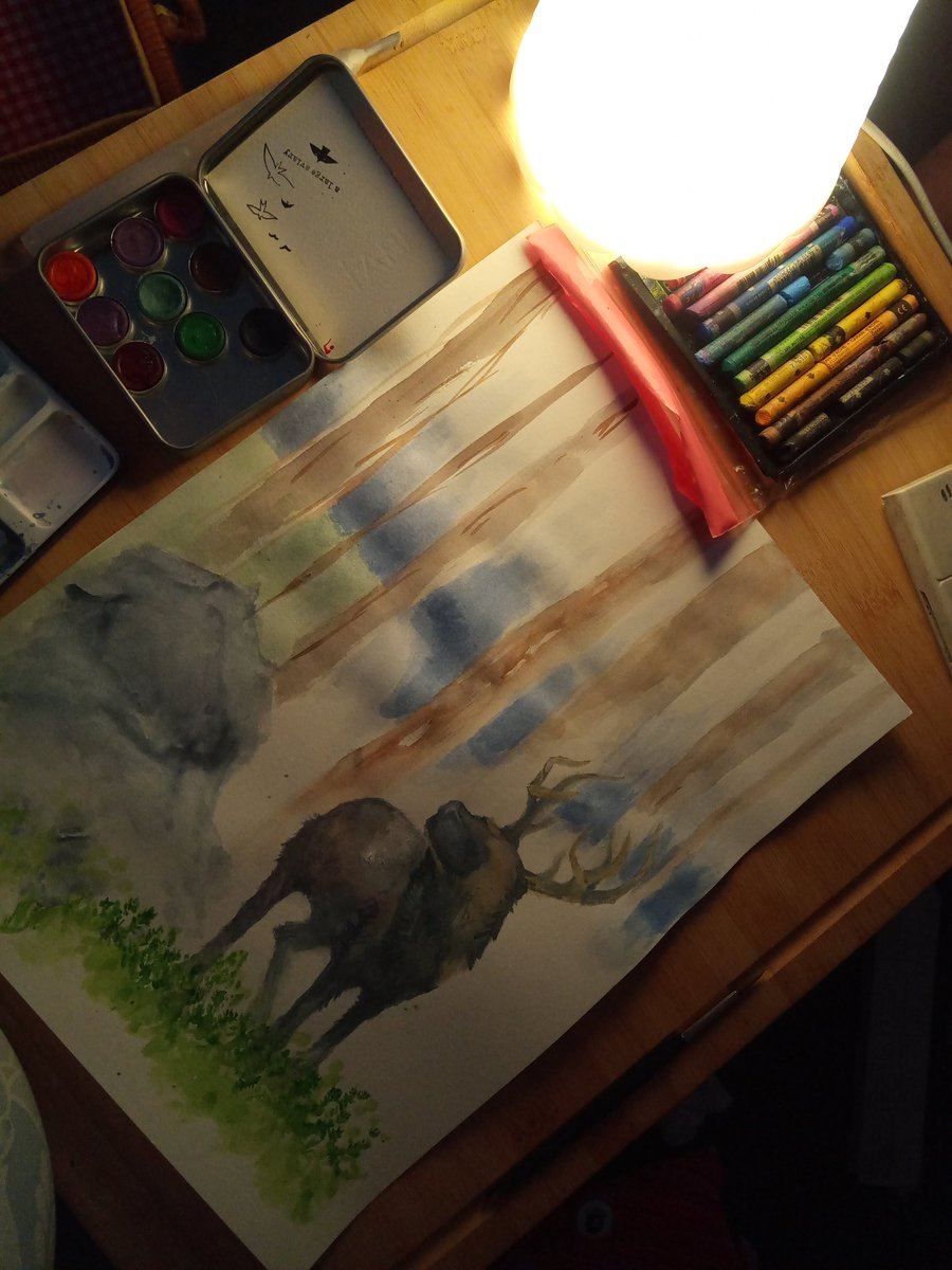 Gladpus's tweet photo. so it's a wip.
Whenever things look a right mess - I've made mistakes, things get blurry and I have to redo - I know I have the skills now. I'll fix things, eventually - I'll work through it little by little, and before it's finished something new has begun - back to square 1, https://t.co/4wOt8Ytx2C