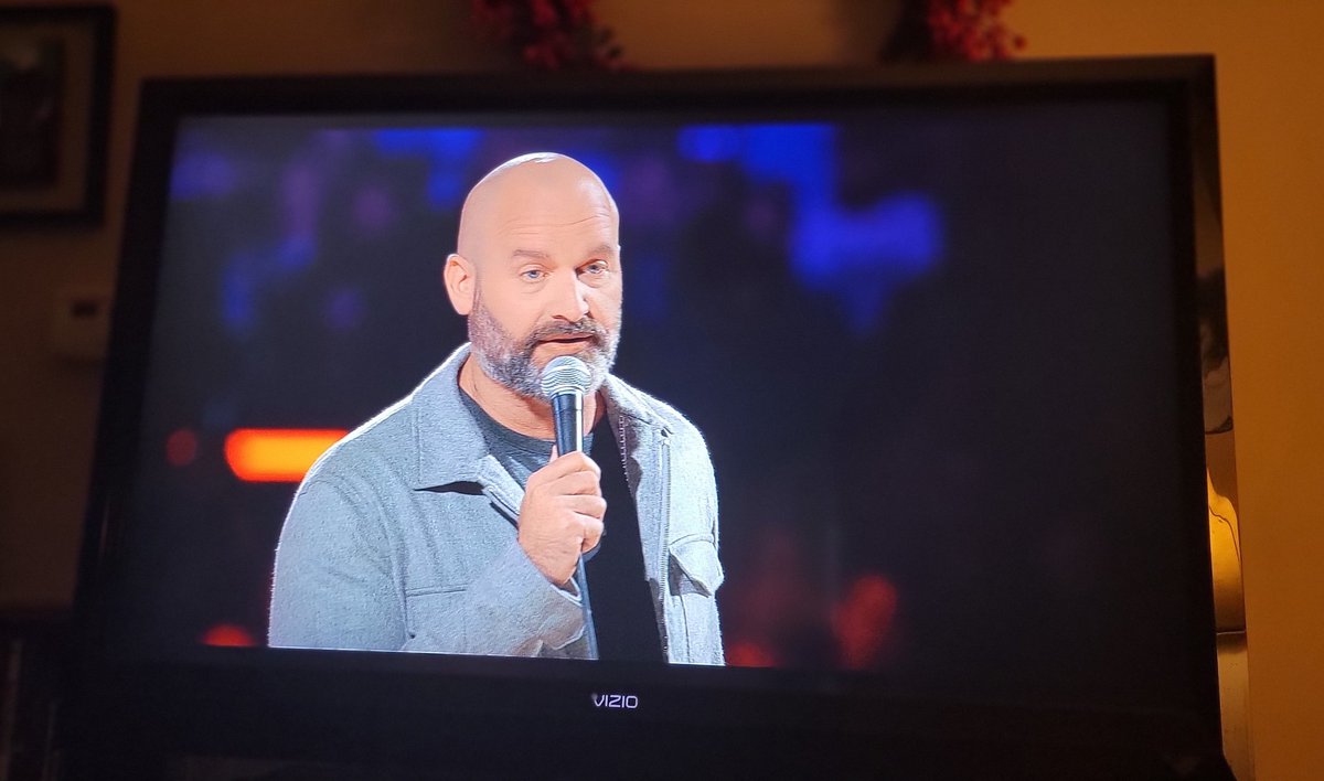 casey_bobby50's tweet photo. Watching @tomsegura new special #Sledgehammer and so far I can say it's arguably his best special. I'm from Kansas but, you're right...........Fuck Topeka Ks. Lmfao.

#comedy #standupcomedy #tomsegura #tommybuns #TwoBearsOneCave #YourMomsHouse #podcasts https://t.co/Pd5uQ1MEys