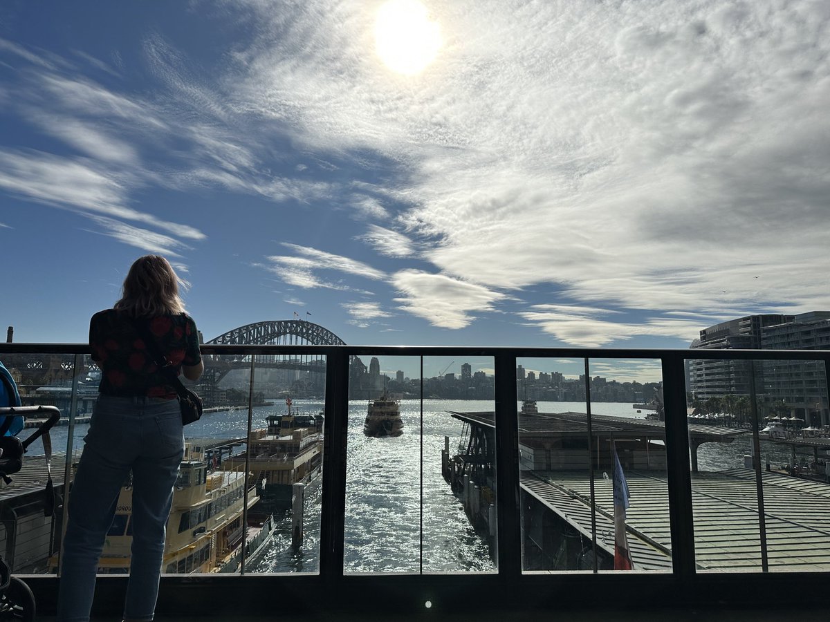 Best place to wait for a train on the world! #sydney