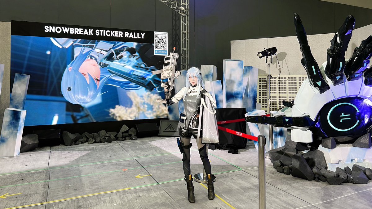 mikou_cosplay's tweet photo. So happy to be Lyfe for @SnowbreakEN
on AX2023! Thanks to everyone who came to our Booth!
#Snowbreak #SCZAX
#animeexpo #animeexpo2023 #ax #ax2023
#cosplay #coser #cosplayer #cosplaygirl #gamecosplay https://t.co/eadllNrWKN