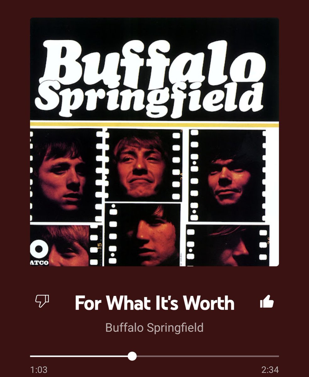 Regepun3516's tweet photo. #今日の音楽 #Nowplaying
Buffalo Springfield
「For What It's Worth」

カントリー調でありながら、
この曲を唄うバッファロー・スプリングフィールドは紛れもなくロックだと感じる🎸⚡

格好良すぎて朝から痺れる🥴🌈 https://t.co/5DdpPQxJwy