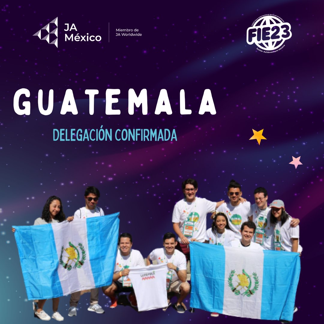 Nuestros queridos amigos de Guatemala estamos muy contentos de tenerlos una vez en el #ForoInternacionalDeEmprendedores 2023 🤩🌎
Bienvenida la delegación de Guatemala 🇬🇹💙 nos vemos pronto ✨🙌🏼