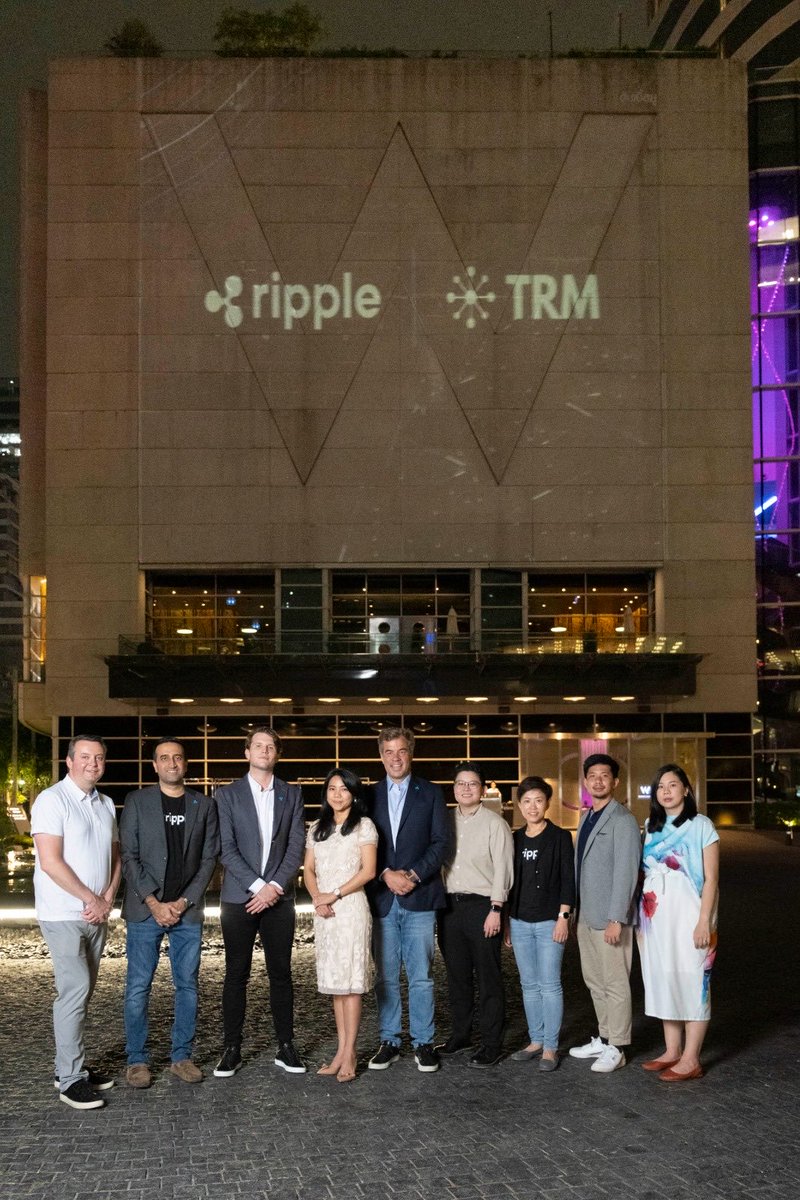 Good Morning Bangkok! The <a href="/Ripple/">Ripple</a> crew was out in full force last night, lighting up the front of The W Bangkok as we gear up to host our first Thailand Policy Summit later this morning. Looking forward to an action-packed day of awesome content and discussion in this key market.