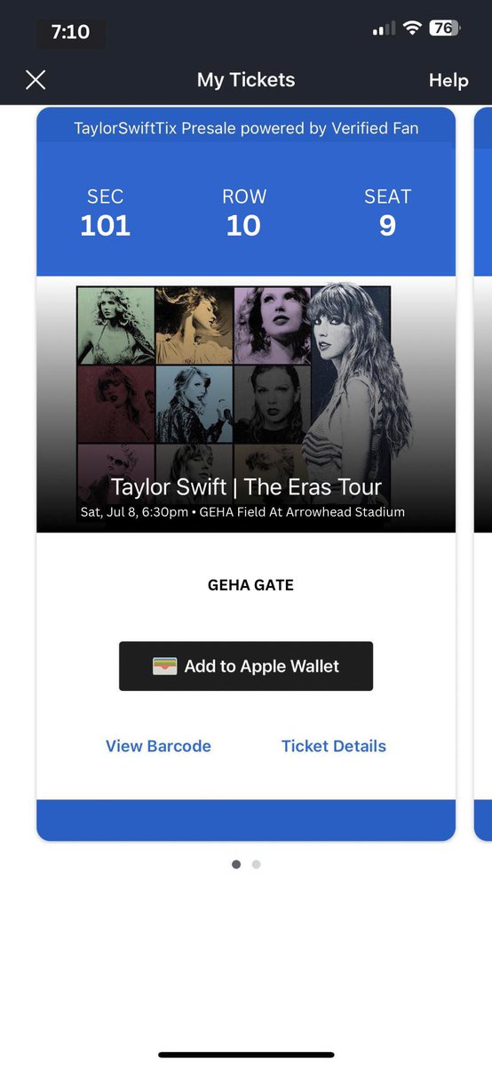 Eras Tour Resell tweet media