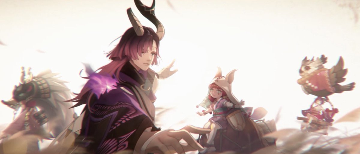maotiansensen's tweet photo. sp小鹿男剧情中的七角山大家庭🥺

#Onmyoji   
#阴阳师 
#一目连 https://t.co/TkvdGQ0Wp0