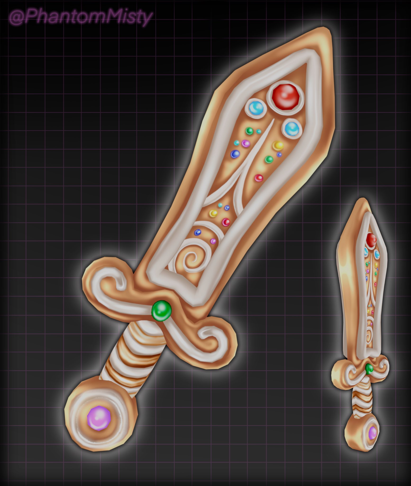 My cookieblade, heartblade and vampires edje for Chroma gingerblade win  fair or lose help me guys please i dont know what to do!!! :  r/MurderMystery2