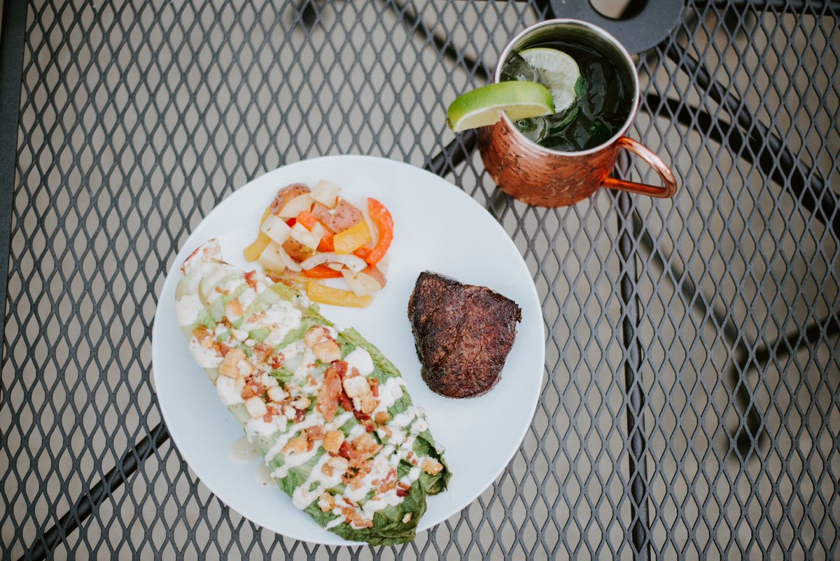 North40Beef's tweet photo. Wagyu Beef Filet + Moscow Mule + Fresh Veggies = Best 4th July Meal! https://t.co/JpAu79NYun