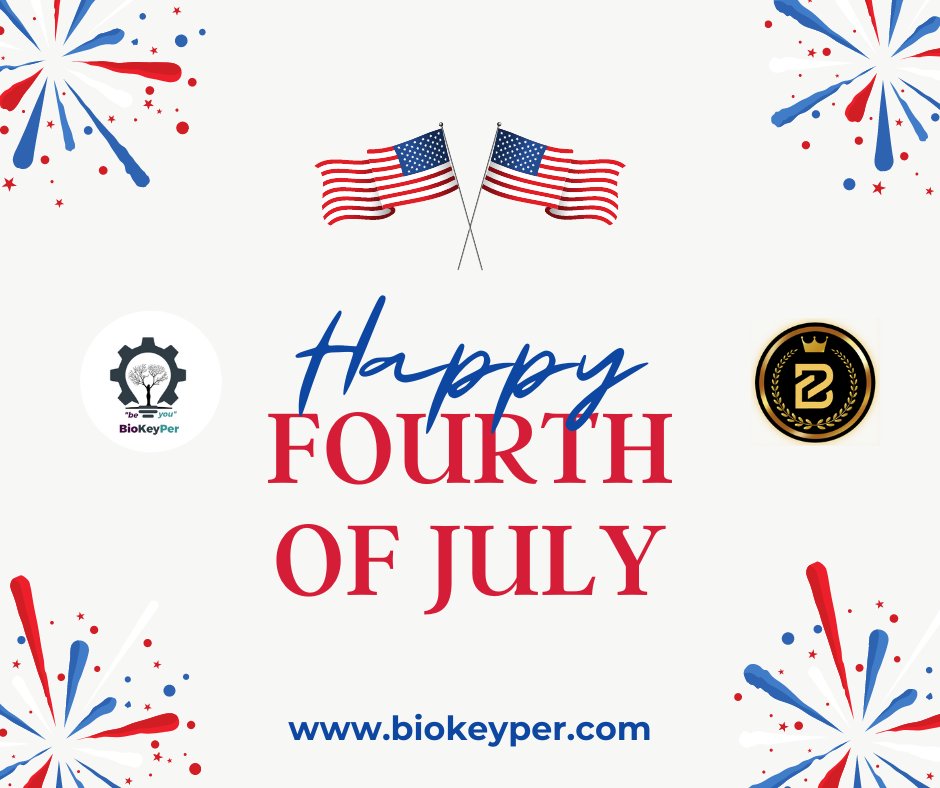 biokeyper's tweet photo. Happy Independence Day, America!
#July4th #julyfourth #biokeyper #CyberAttack #informationsecurity #DataPrivacy #dataprotection https://t.co/eLJuue1uzl