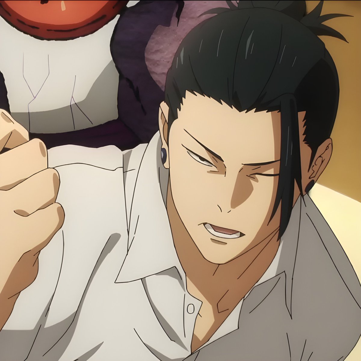 Hourly_geto's tweet photo. Manga                                    Anime https://t.co/NMErPdu6g1